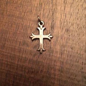 James Avery Fleuree small Cross charm